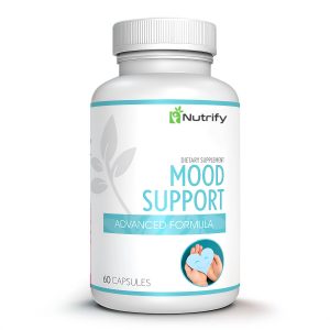 MOOD SUPPORT | STRESS & EMOTION BALANCE WITH VITAMINS, ASHWAGANDHA & ST. JOHN’S WORT | SCIENTIFICALLY PROVEN BLEND | 60 CAPSULES
