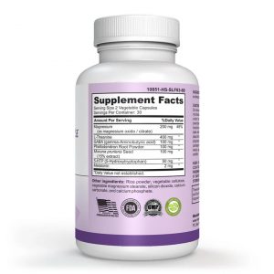 SLEEP COMPLEX | NATURAL SLEEP AID FOR RELAXATION & RESTFUL SLEEP | MELATONIN, L-THEANINE, GABA, 5-HTP | ENERGIZED MORNINGS | 60 CAPSULES